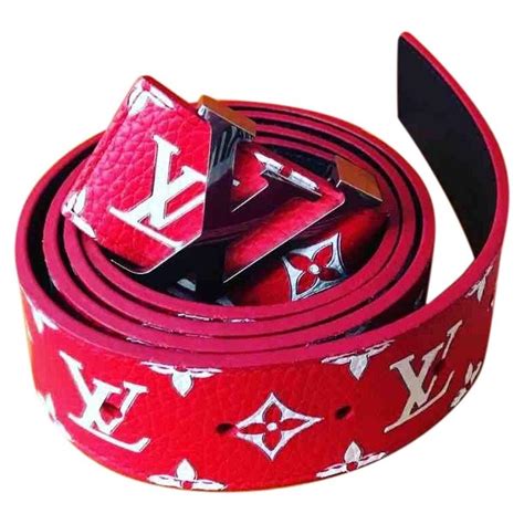 red louis vuitton belt replica|second hand louis vuitton belt.